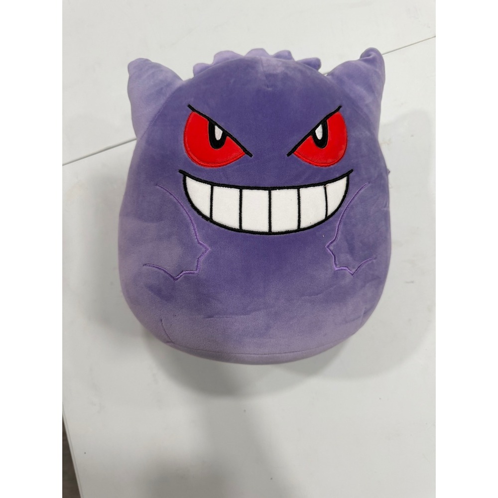 Squishmallows Pokemon Gengar 10 Inch Purple Plush Toy Kellytoy 2023 NWT